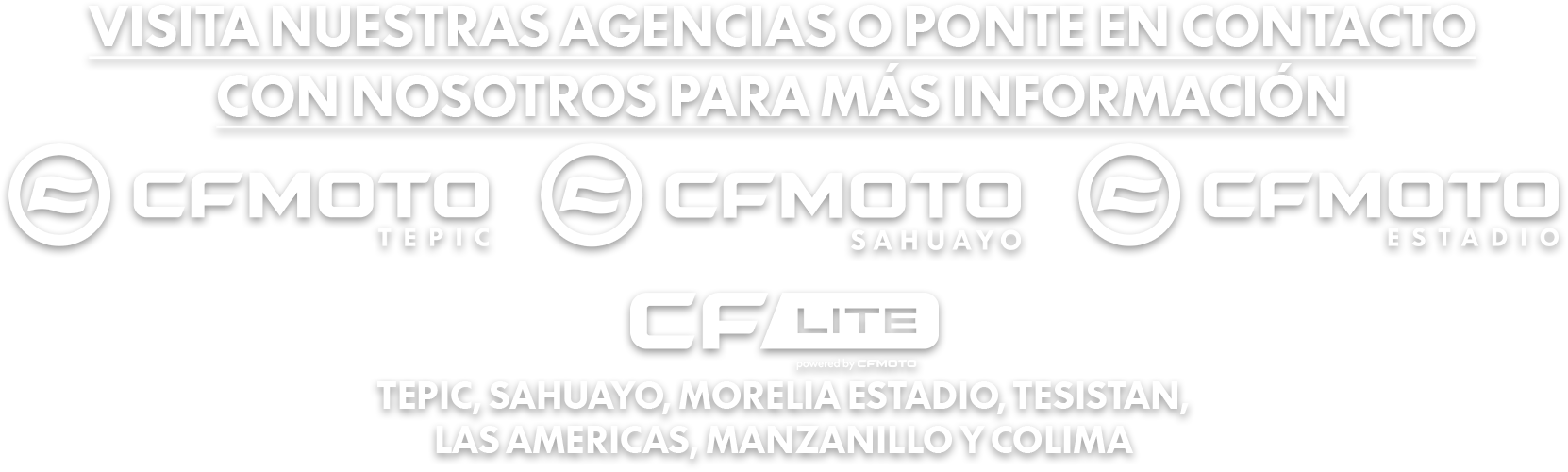 Visita nuestras agencias